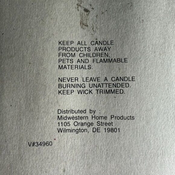 Vintage 10" Christmas Tree Candles  White Gold Taper w Star Topper Set Of 2 - Picture 5 of 6